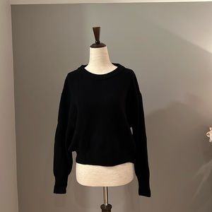 Zara knit black sweater